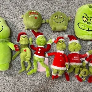 Brand new with tag birthday/holidays/Christmas gifs Dr. Suess Grinch Squishy